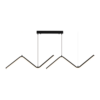 Dark Lighting Bend Pendant Light Black