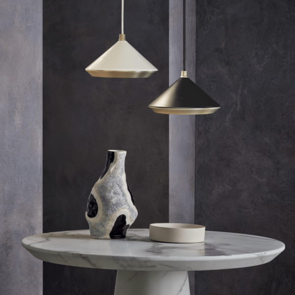 Dark Lighting Bevel Pendant Black/Gold - Image 3
