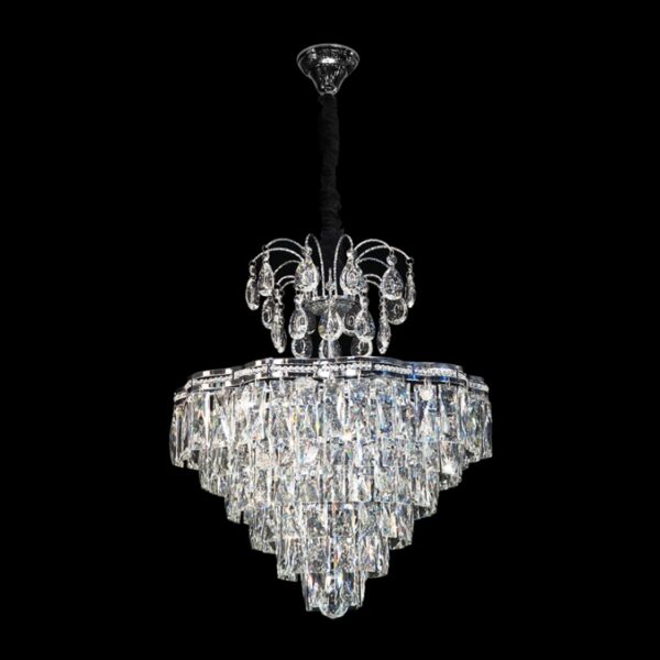 K Light L-KLCH62038/CR Elizabeth Crystal Chandelier