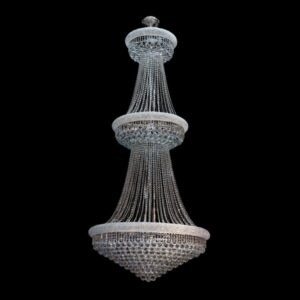 K Light S-KLCH-8738/32 Double Basket Crystal Chandelier