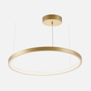 Dark Lighting Halo Pendant Brass  - 800mm
