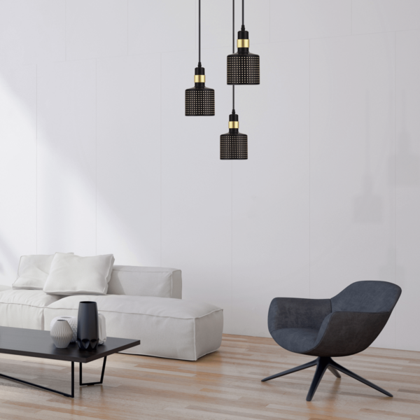 Dark Lighting Inox Pendant Brass - Image 4