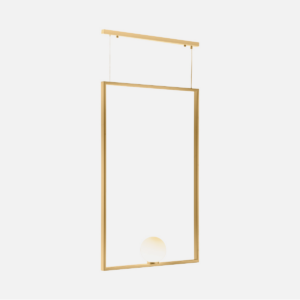 Dark Lighting Labyrinth Vertical V2 700mm Brass