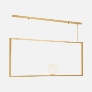Dark Lighting Labyrinth Vertical V3 1250mm Brass