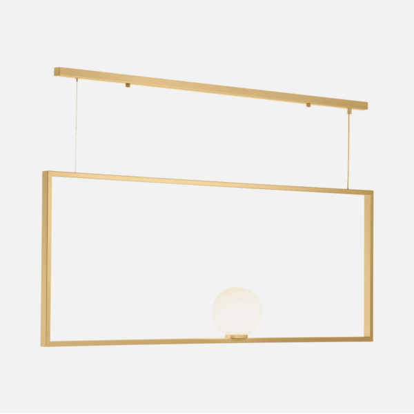 Dark Lighting Labyrinth Vertical V3 1250mm Brass