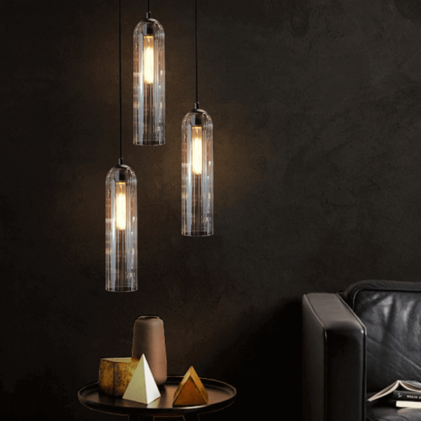Dark Lighting Pret Glass Pendant Black - Image 4