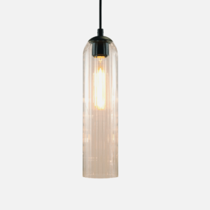 Dark Lighting Pret Glass Pendant Black