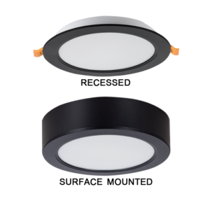 BrightStar CF538 MATT BLACK Polycarbonate 2 in one Design