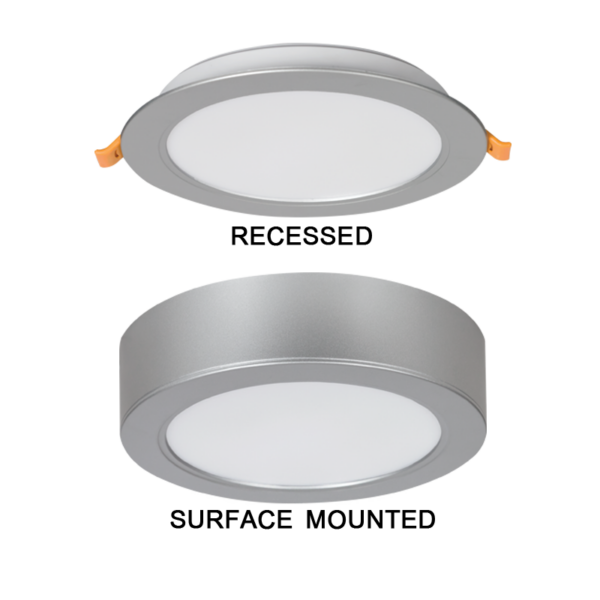 BrightStar CF538 SILVER Polycarbonate 2 in one Design