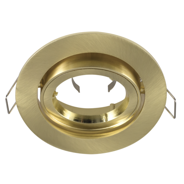 Brightstar DL233 Gold Satin Swivel and Tilt Downlight