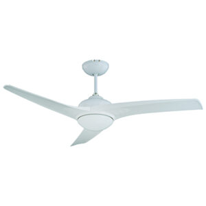 Eurolux RF219W Mach One Ceiling Fan with Light & Remote White Non Dimmable