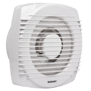 Radiant RF13 Extractor Square Window Fan 250mm White
