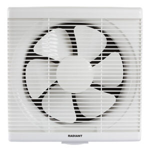 Radiant RF15 Extractor Square Wall/Louvre Fan White 48w Motor