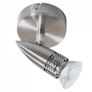 Brightstar S123/1 SATIN Satin Chrome Spotlight