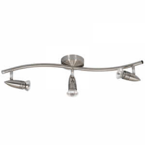 Brightstar S123/3 SATIN Satin Chrome Spotlight