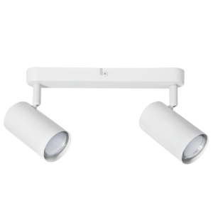 Brightstar S177/2 Matt White Metal Spotlight
