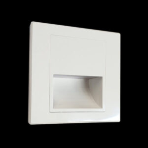 K Light ST-LED-107/WH LED SMD Square Recessed Step Light