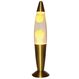 Brightstar TL109 Yellow/Clear Lava lamp