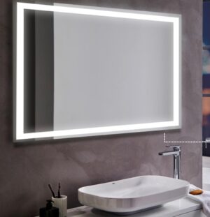 Superlume 28457CI1508 Amara Illuminated Mirror 800x7000mm