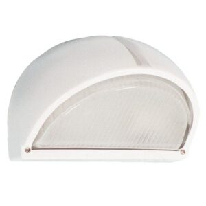 Brightstar BH013 LW WH Die Cast Aluminium with Frosted Glass Bulkhead