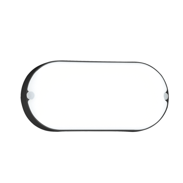 Brightstar BH133 LED, Oval PP Bulkhead Black