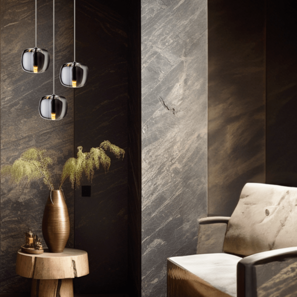 Dark Lighting Big Apple Pendant Light - Image 3