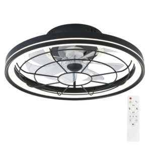 Brightstar FCF020 BLACK Ceiling Fan with Remote Control
