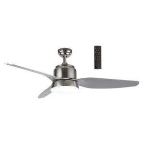 Brightstar FCF041 SATIN Satin Chrome, Steel and Glass