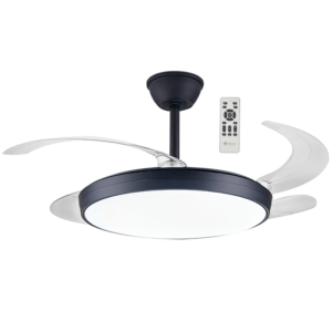 Brightstar FCF093 BLACK with Clear ABS Retractable Blades