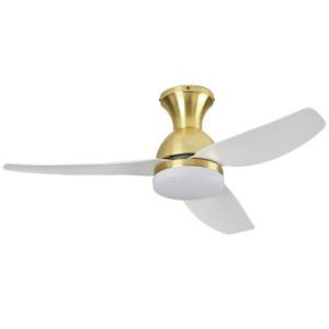 Brightstar FCF101 BRASS Antique Brass with White ABS Blades