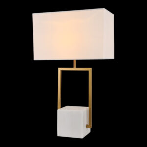 K Light T-KLT-151 Verdi Marble & Gold Table Lamp
