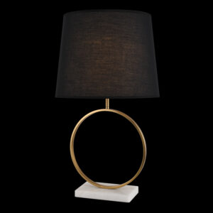 K Light T-KLT-153 Vivaldi Marble & Gold Table Lamp