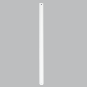 Brightstar PART661 White Metal Extension Rod for Retractable Ceiling Fans