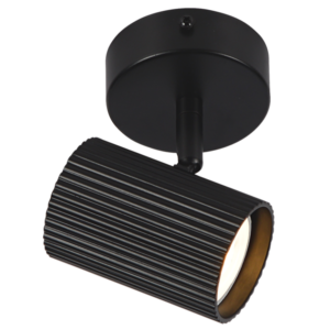 Brightstar S416/1 BLACK Matt Black Spotlight