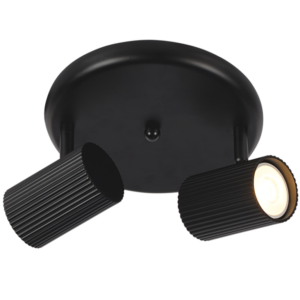 Brightstar S416/2 Matt Black Spotlight