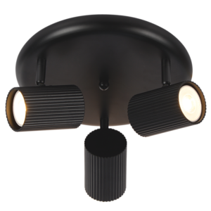 Brightstar S416/3 Matt Black Spotlight