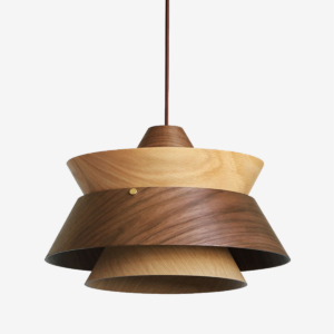 Dark Lighting Gran Wooden Pendant Light