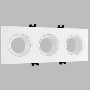 Brightstar DL148/3  WHITE Polycarbonate Down Light