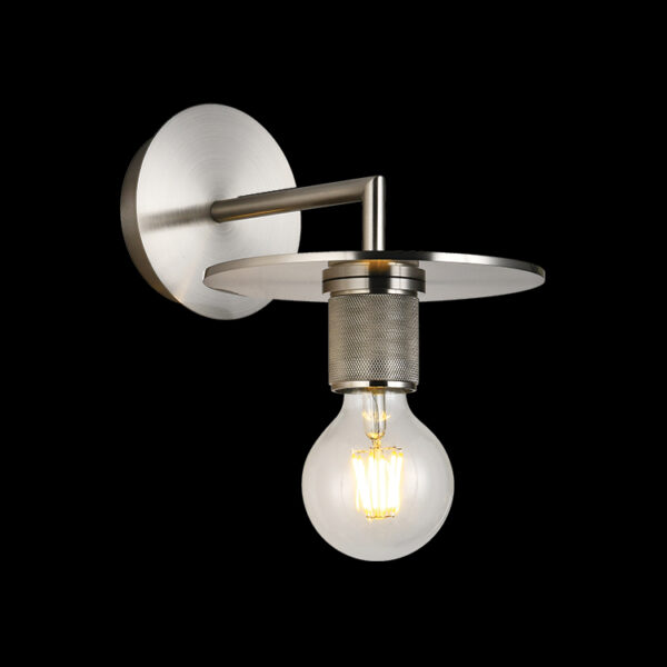 K Light T-KLW-40/SN Trends Plate Wall Light