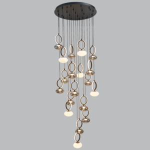 Brightstar PEN954/19 CCT Aluminium and Glass Pendant