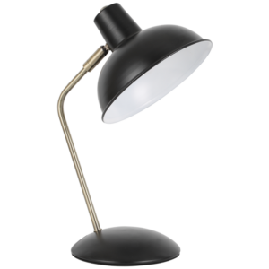 Brightstar TL843 BLACK Metal Table Lamp with Moveable Head