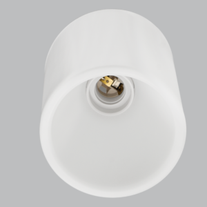 Brightstar CF193 WHITE Plastic Ceiling Socket with ES (E27) Lampholder