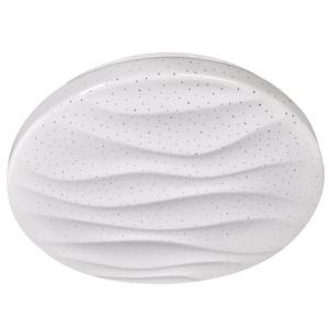 Brightstar CF344 LED PVC Fitting with Starlight Patterned Opal Cover