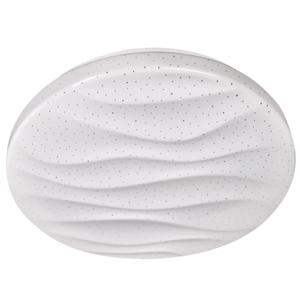 Brightstar CF344 LED PVC Fitting with Starlight Patterned Opal Cover