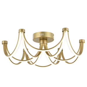 Brightstar CF570/6 GOLD LED, Aluminium and PVC Ceiling Fitting