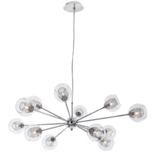 Brightstar CH240/12 Polished Chrome with Clear Glass