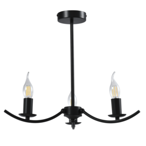 Brightstar CH395/3 BLACK Metal Chandelier