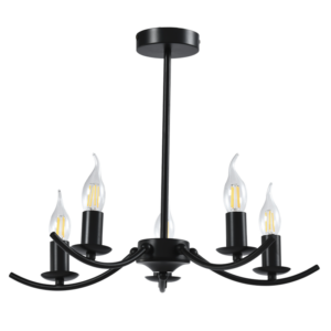 Brightstar CH395/5 BLACK Metal Chandelier
