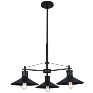 Brightstar CH529/3 BLACK Metal Chandelier