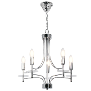 Brightstar CH663/5 CHROME Polished Chrome Chandelier